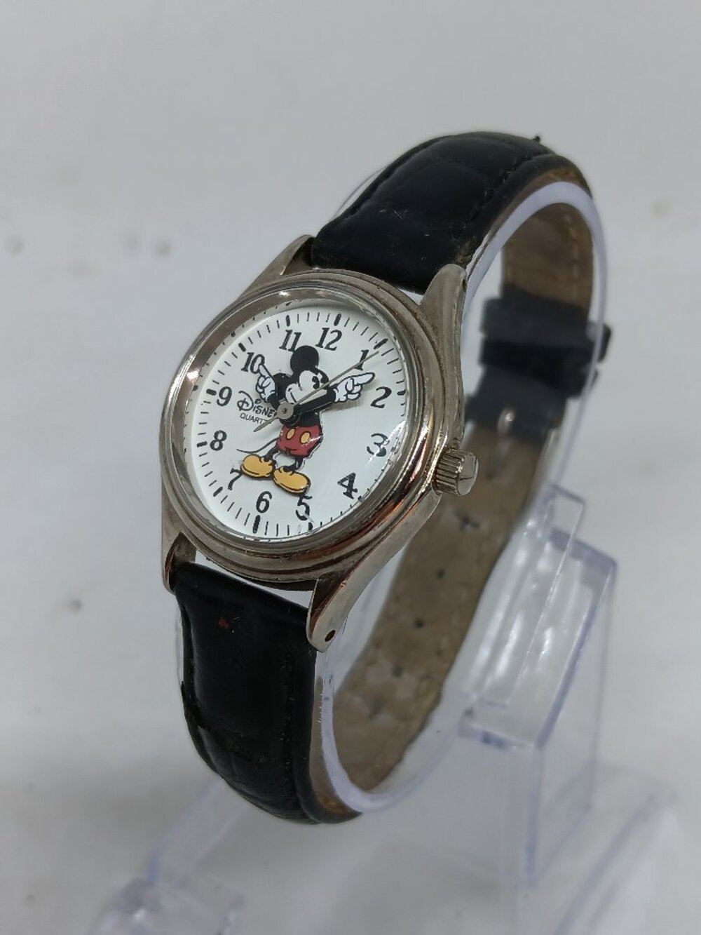 VINTAGE Disney Time Works Mickey Mouse Women's / Kids 26mm Japanese Quartz Watch
